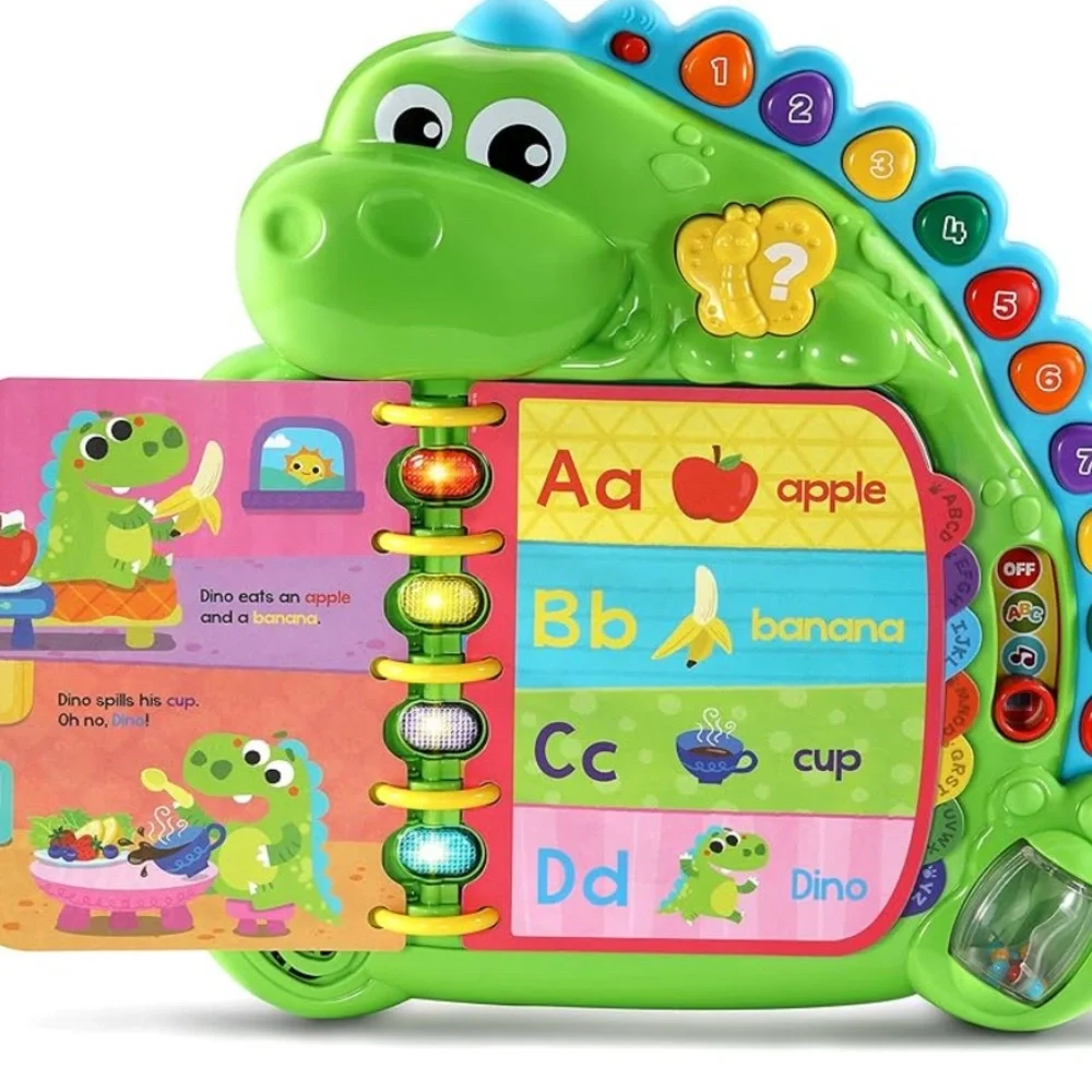 Leapfrog Dino”s Delightful Day Alphabet Book